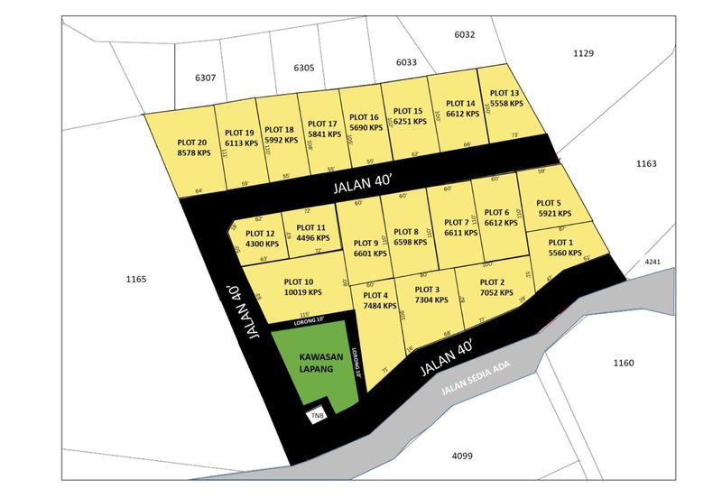 Bungalow lot untuk dijual di Pulau Sebang, Simpang Ampat, Alor Gajah, Melaka