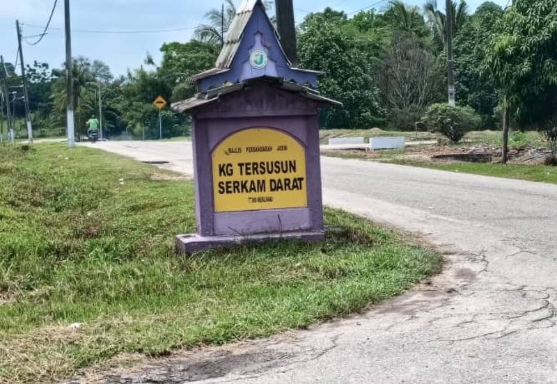Tanah bungalow untuk dijual di Serkam Darat, Merlimau, Jasin, Melaka