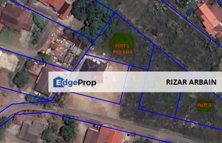 Tanah bungalow untuk dijual di Serkam Darat, Merlimau, Jasin, Melaka, Melaka, 