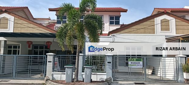 One and a half storey terrace house in Krubong, Melaka Tengah for sale, Melaka, Melaka Tengah