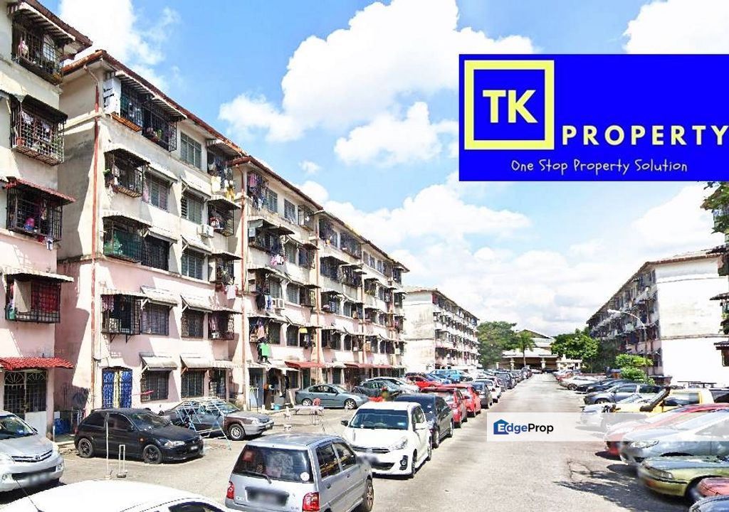 (((Sold))) Price Reduced! Flat Reno Sebelah Smk Pandan Indah Block AB Ampang Jaya, Selangor, Ampang