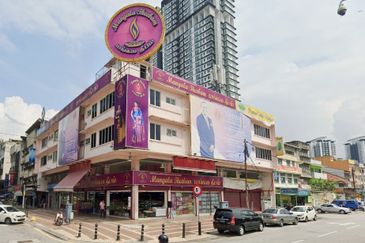 Roi 5%!! Sentul Barat Jln Ipoh 4 Storey Freehold Corner Shop Tenanted