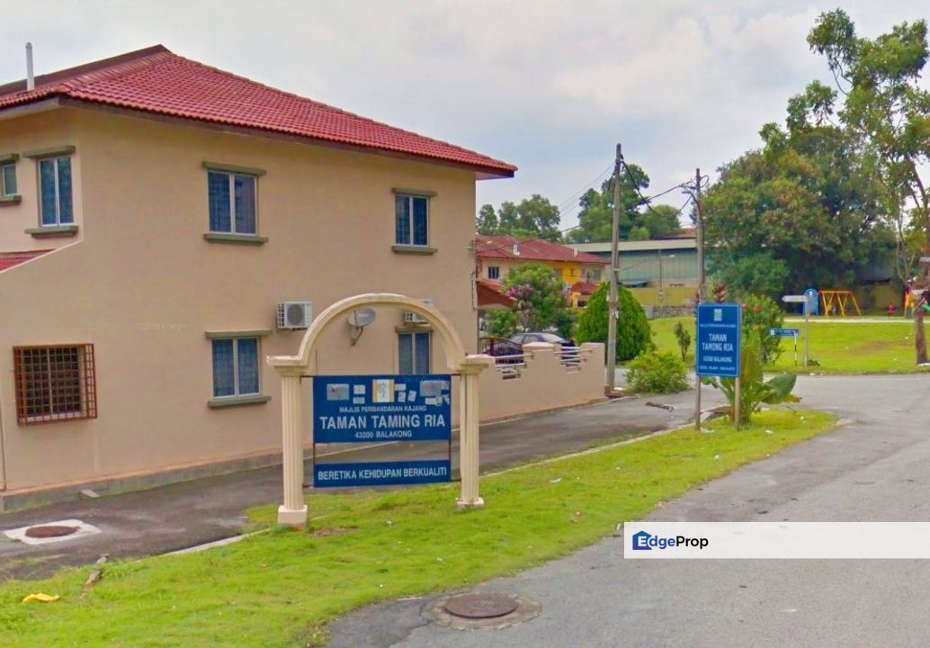 Corner Lot! Balakong Freehold Taman Taming Ria 2 Sty House 2400sf, Selangor, Balakong