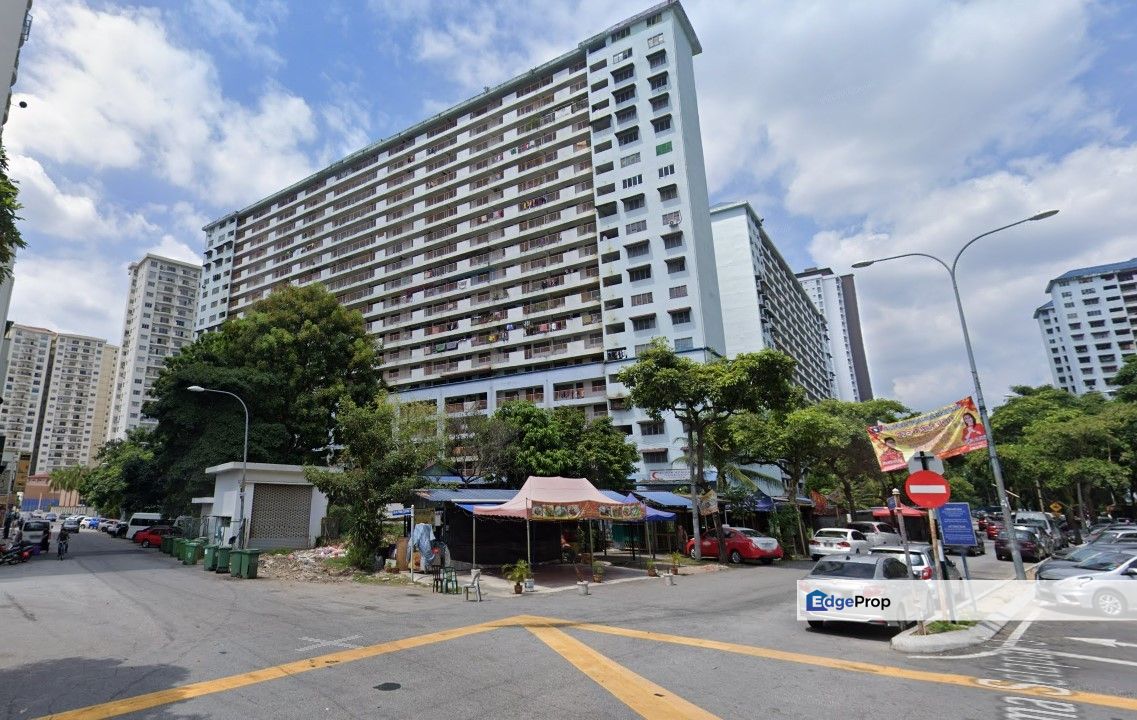 ((SOLD)) 100% Loan Renovated Flat Danau Kota Setapak Pv128 Wangsa Maju, Kuala Lumpur, Setapak