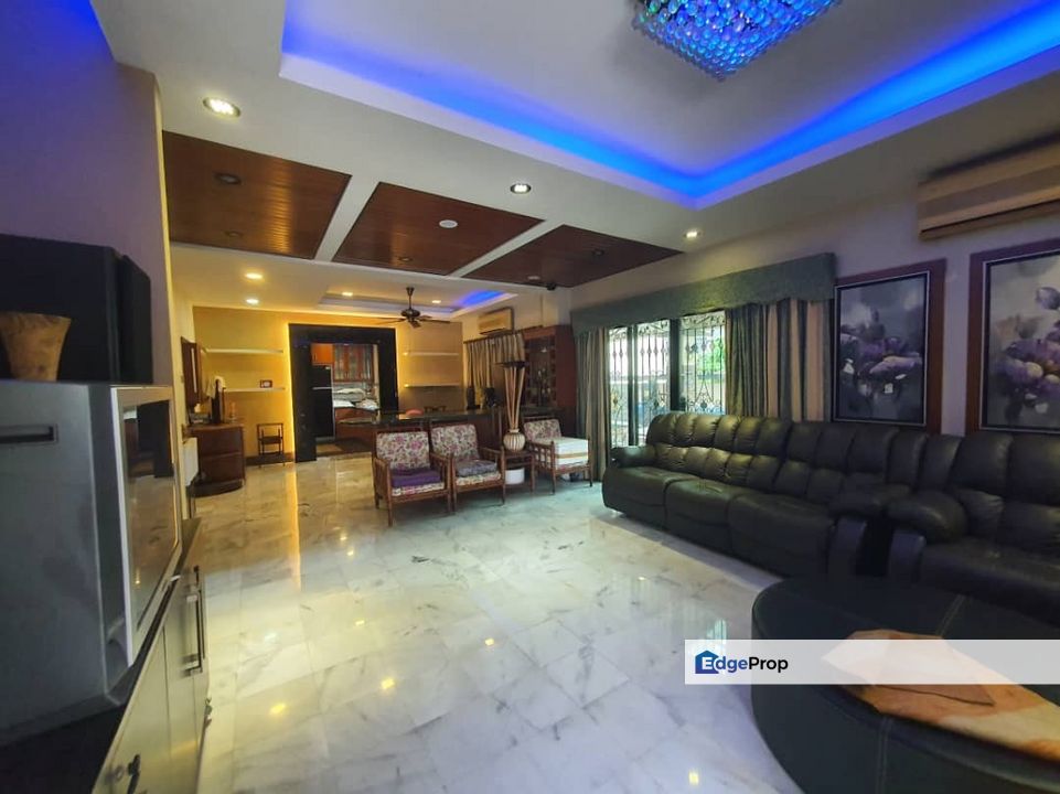 Fully Reno + Gated!! Saujana Akasia 2sty Bungalow House Sg Buloh, Selangor, Sungai Buloh