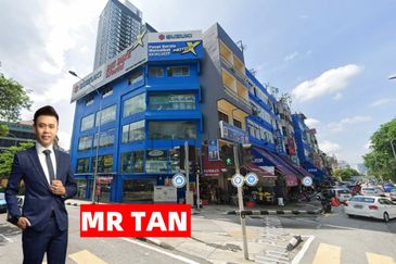 Corner With 5% Roi!! Jalan Ipoh 4 Sty Freehold Shop Sentul Barat Mrt