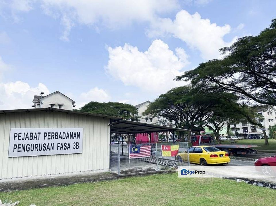 ((SOLD)) 100% Loan Low Depo Shah Alam Tmn Alam Megah Flat Tingkat 2 Blok 10, Selangor, Shah Alam