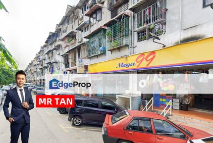 100% Loan!! Ampang Tmn Muda Jalan Bunga Cempaka 6a Shop Apartment, Selangor, Cheras
