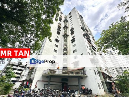 Full Loan + Low Deposit 🔥 Pangsapuri Permai Sungai Besi Corner Lot, Kuala Lumpur, Sungai Besi