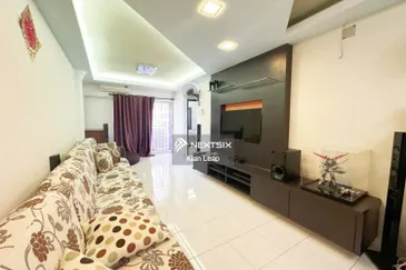 Aliran Damai Apartment Bandar Damai Perdana Renovated With Furnished
