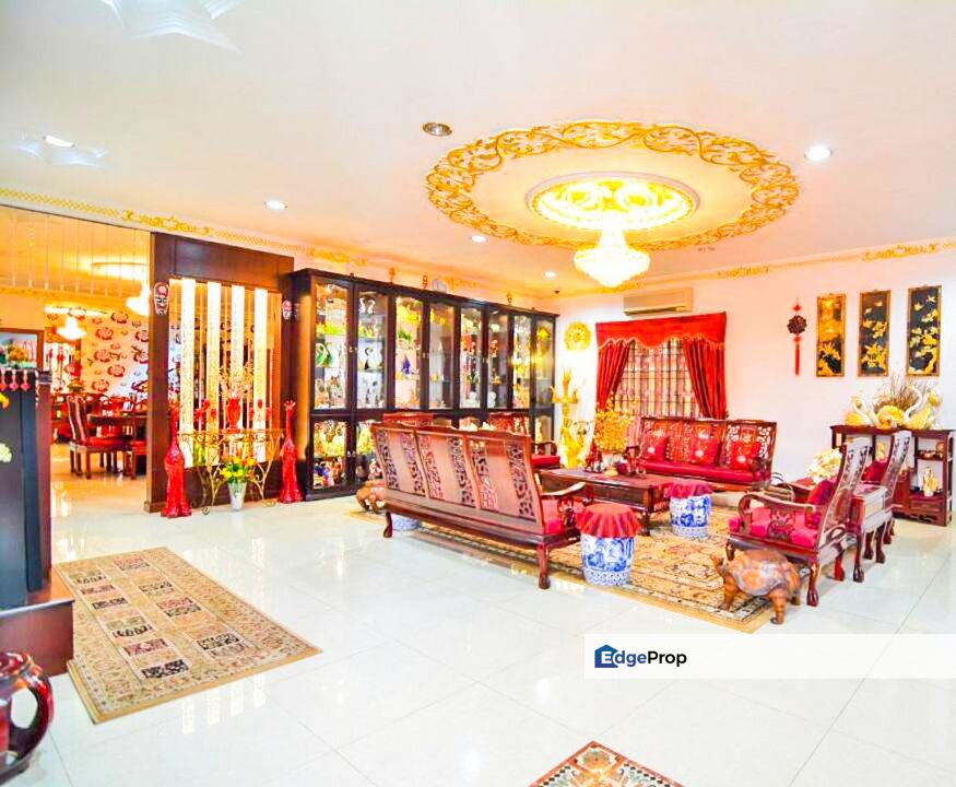 2 Storey Fully Reno Furnished Bungalow House 50x80 Bandar Country Home, Selangor, Rawang