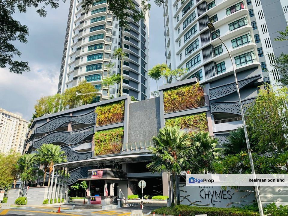 Corner Unit Chymes Residensi Gurney Kuala Lumpur for Sale RM600,000 By