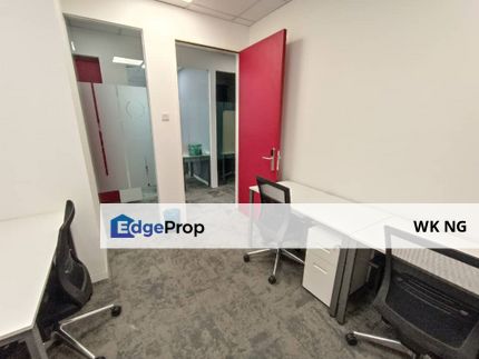 For Rent : Office Suite, Co-working Environment, Fully Furnish, Utilities Include, Low Entry Deposit Package, Setiawalk, Puchong, Selangor , Selangor, Puchong