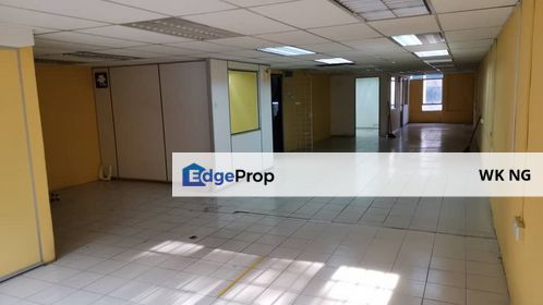 For Rent : Office First Floor, Vacant, Semi-Furnish, Jalan Kenari, Puchong Jaya, Selangor., Selangor, Puchong