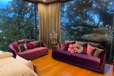 Tropical resort house in a forest environment within KL Citycentre