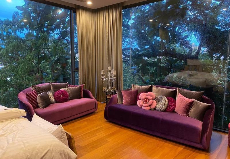 Tropical resort house in a forest environment within KL Citycentre