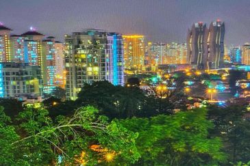 Tropical resort house in a forest environment within KL Citycentre