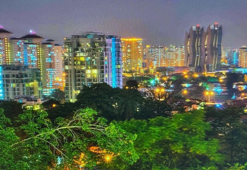 Tropical resort house in a forest environment within KL Citycentre