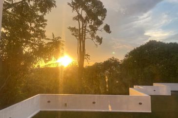 Tropical resort house in a forest environment within KL Citycentre