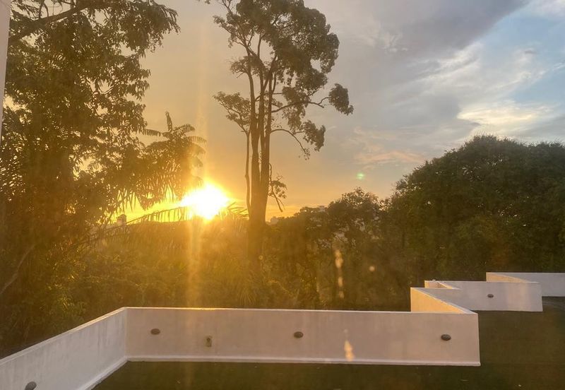 Tropical resort house in a forest environment within KL Citycentre