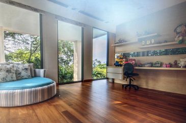 Tropical resort house in a forest environment within KL Citycentre