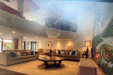 Tropical resort house in a forest environment within KL Citycentre