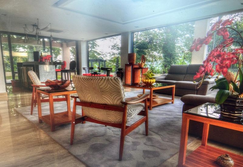 Tropical resort house in a forest environment within KL Citycentre