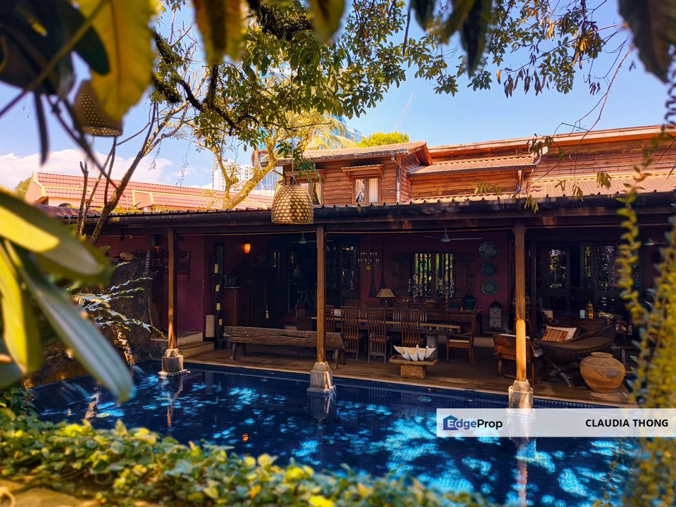 Balinese Style 6 Bedroom Bungalow with Private Pool in Bukit Damansara, Kuala Lumpur, Damansara Heights