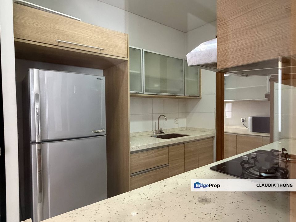 Partially Furnished Condo with Pool View in Damansara, Kuala Lumpur, Damansara