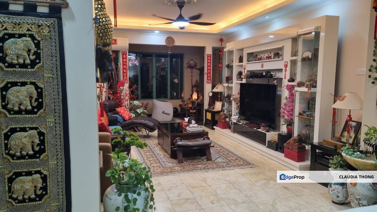 Partially Furnished Condo with Lanai & Dry/Wet Kitchen in Bukit Tunku, Kuala Lumpur, KL City