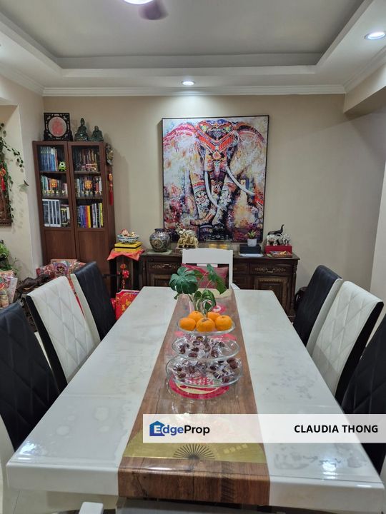 Partially Furnished Condo with Lanai & Dry/Wet Kitchen in Bukit Tunku, Kuala Lumpur, KL City