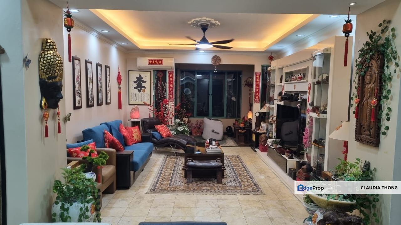 Partially Furnished Condo with Lanai & Dry/Wet Kitchen in Bukit Tunku, Kuala Lumpur, KL City