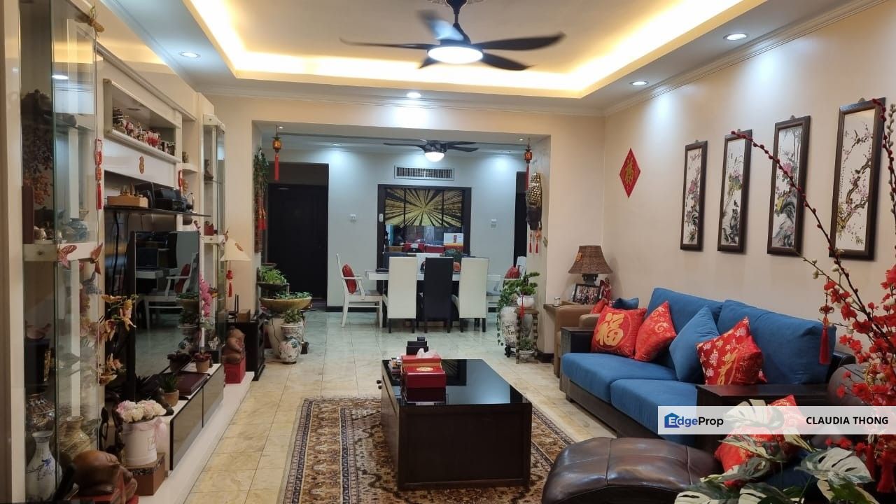 Partially Furnished Condo with Lanai & Dry/Wet Kitchen in Bukit Tunku, Kuala Lumpur, KL City