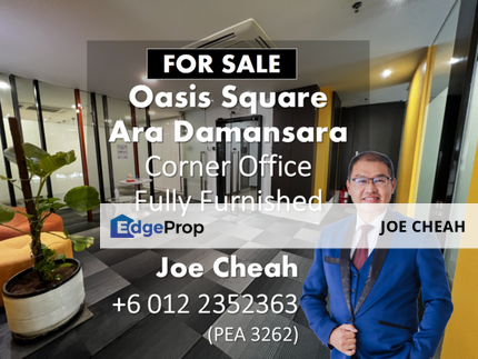 High Floor Corner Office For Sale, Oasis Ara Damansara, Selangor, Ara Damansara