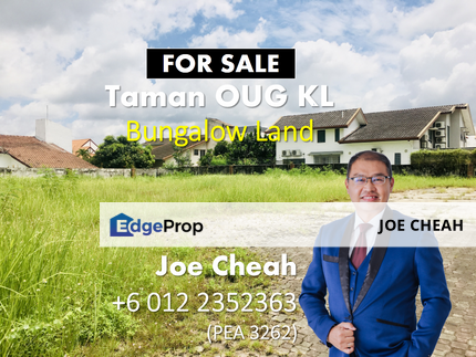 Bungalow Land For Sale Taman OUG KL, Kuala Lumpur, Taman OUG