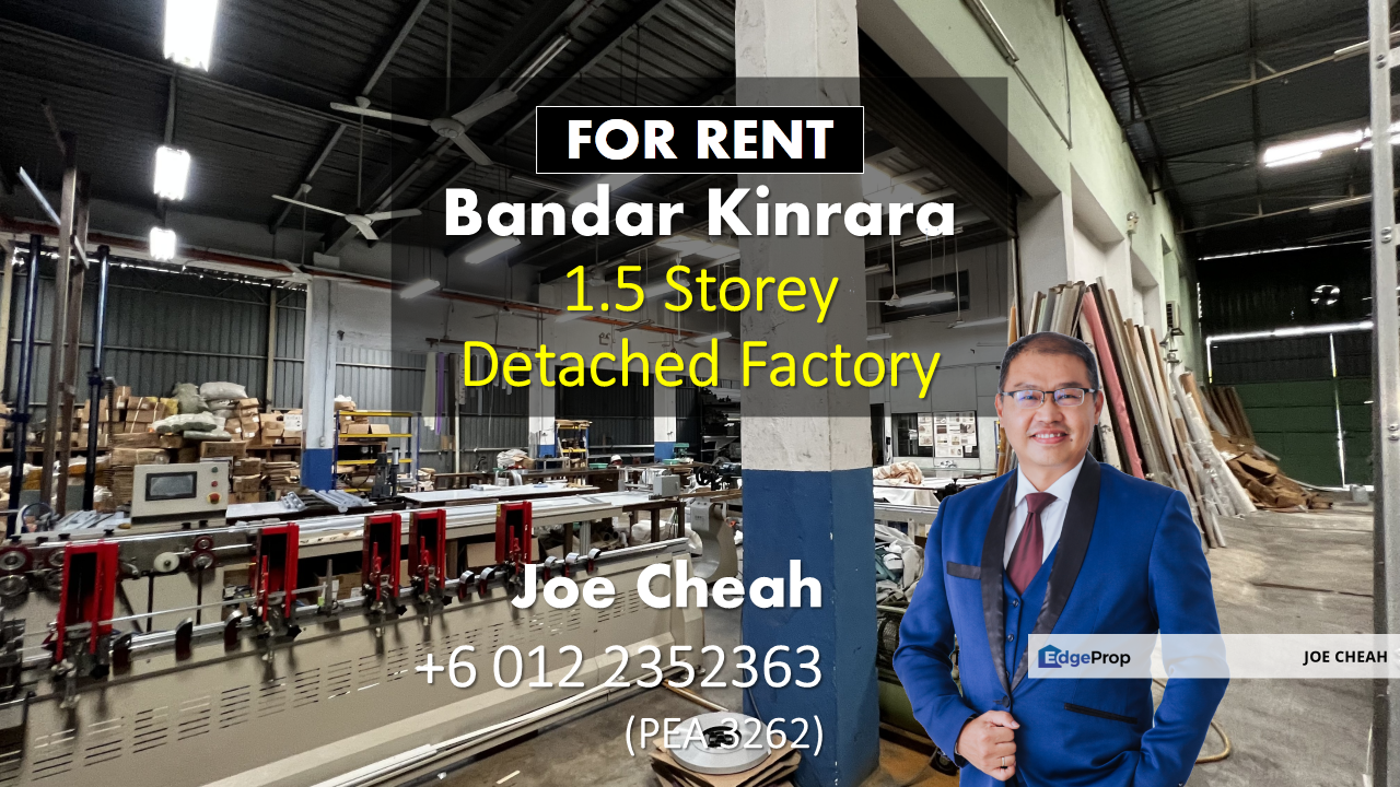 Detached Factory/Warehouse For Rent Puchong, Selangor, Puchong