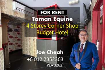 4 Storey Corner Hotel For Rent Equine Puchong Near Kuala Lumpur