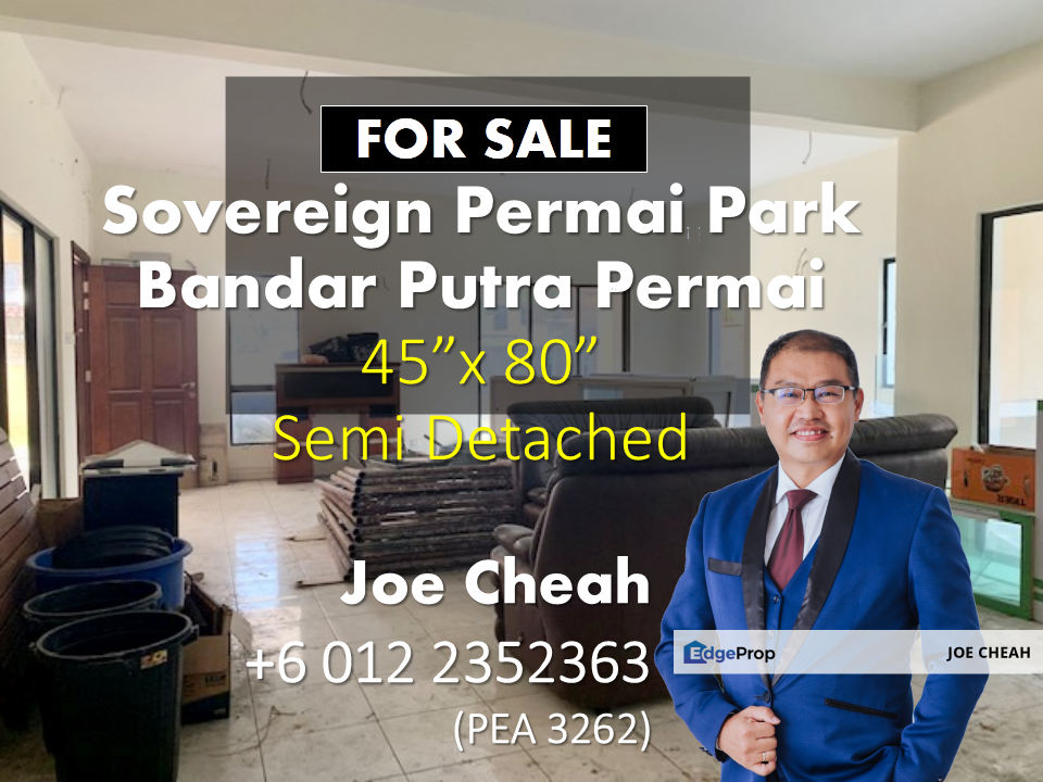 Sovereign Park Semi D 45 x 80 For Sale Bandar Putra Permai Seri