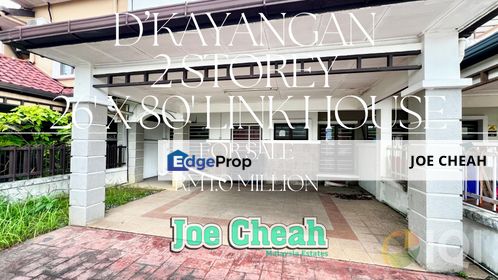 Guarded Super Link 2 Storey House Facing Field Spacious Layout Fasa 3, D'Kayangan Seksyen 13, Shah Alam  , Selangor, Shah Alam