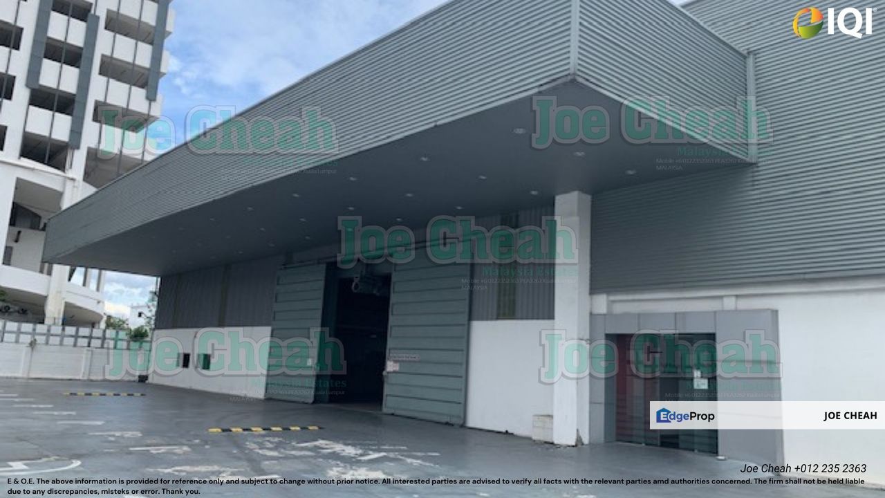 Single Storey Factory With 2 Storey Office For Rent - 3S Centre Ready Sungei Besi Chan Sow Lin Kuala Lumpur , Kuala Lumpur, Sungai Besi