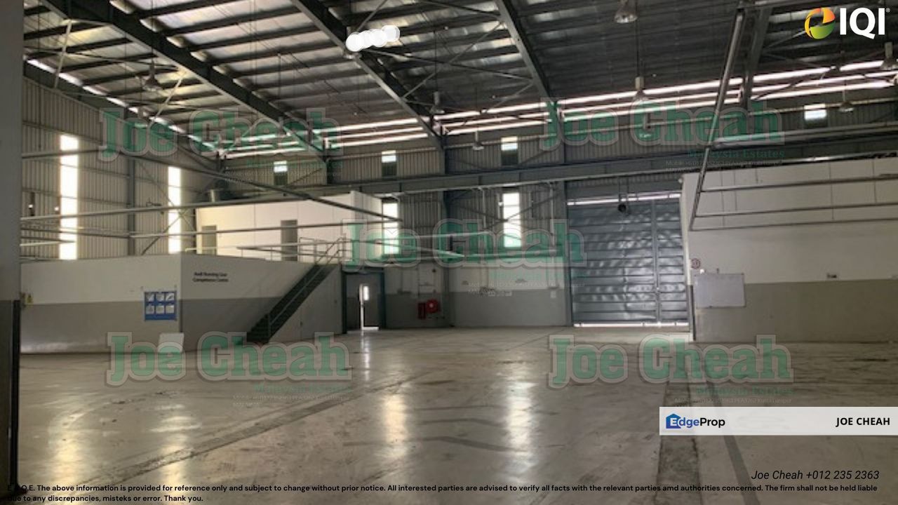 Single Storey Factory With 2 Storey Office For Rent - 3S Centre Ready Sungei Besi Chan Sow Lin Kuala Lumpur , Kuala Lumpur, Sungai Besi