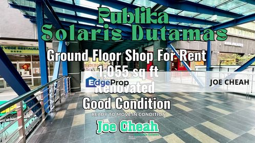 Renovated Shop Publika / Solaris Dutamas , Kuala Lumpur, Dutamas