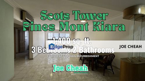 Scots Tower Mid Floor With Good View, Kuala Lumpur, Mont Kiara
