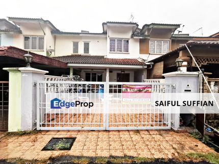 OPEN FACING Saujana Utama 1 Jalan Seri Pagi Double Storey MURAH2 + RENOVATED + KITCHEN EXTENDED + NEAR SEKOLAH & SURAU, Selangor, Sungai Buloh