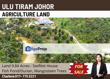 Ulu Tiram Agriculture Land For Sale, Johor, Ulu Tiram