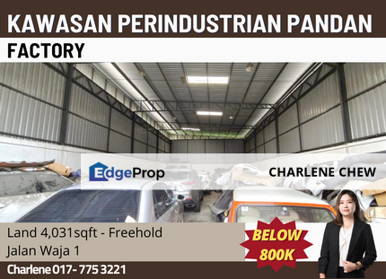 Kawasan Perindustrian Pandan Jalan Waja 1 @ Factory, Johor, Johor Bahru