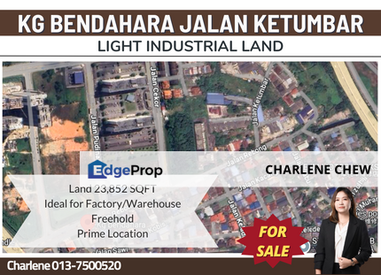 Kg. Bendahara, JB @ Jalan Ketumbar Light Industrial Land (Sale), Johor, Johor Bahru