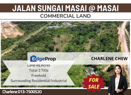 Jalan Sungai Masai, Masai Commercial Land (Sale), Johor, Masai