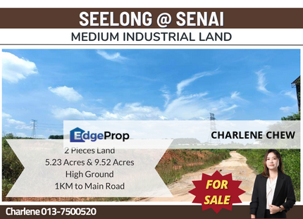 Seelong @ Senai Medium Industrial Land (Sale), Johor, Senai