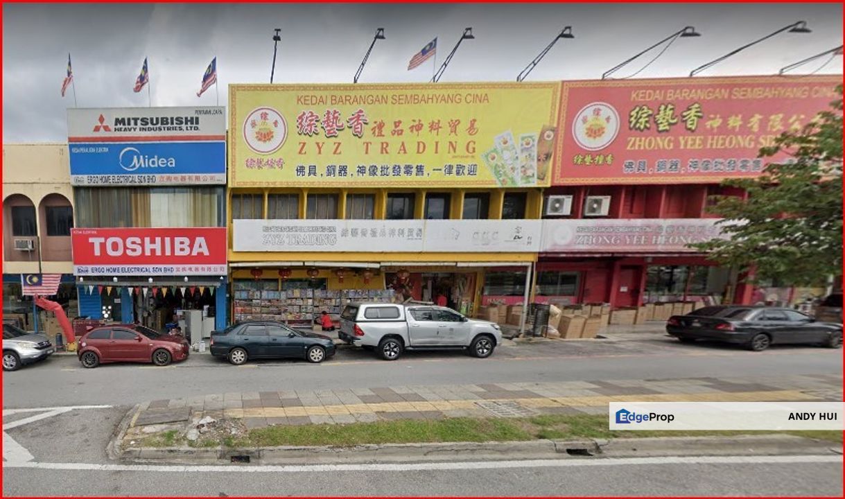 Jalan Genting Klang 4 Sty Shop-Office for Sale, Kuala Lumpur, Setapak